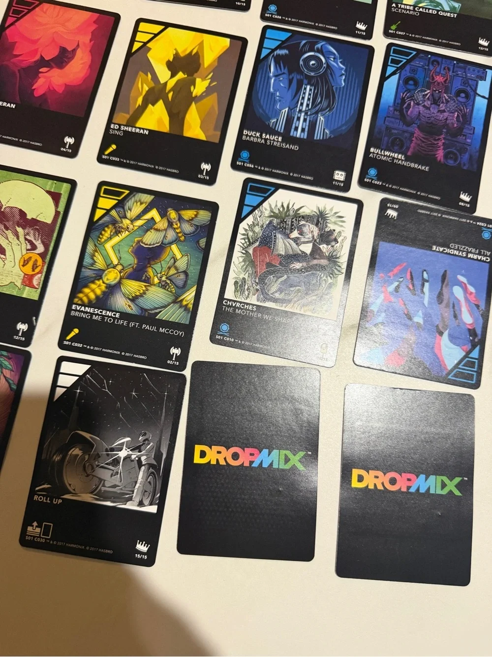 Hasbro DropMix Music Mixing Gaming System 59 Original Cards